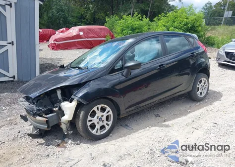 2014 Ford Fiesta Se from USA, damaged, VIN 3FADP4EJ8EM133931